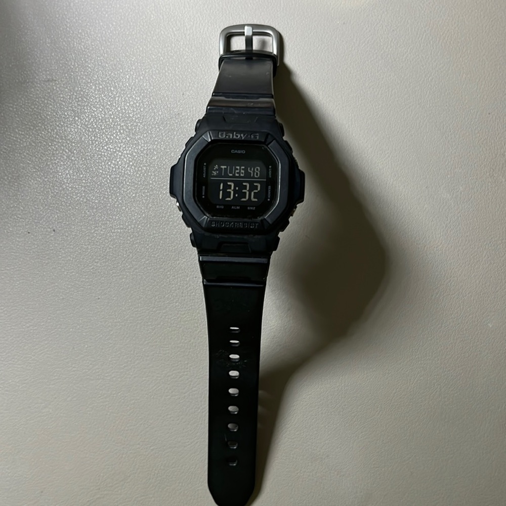 casio g shock black